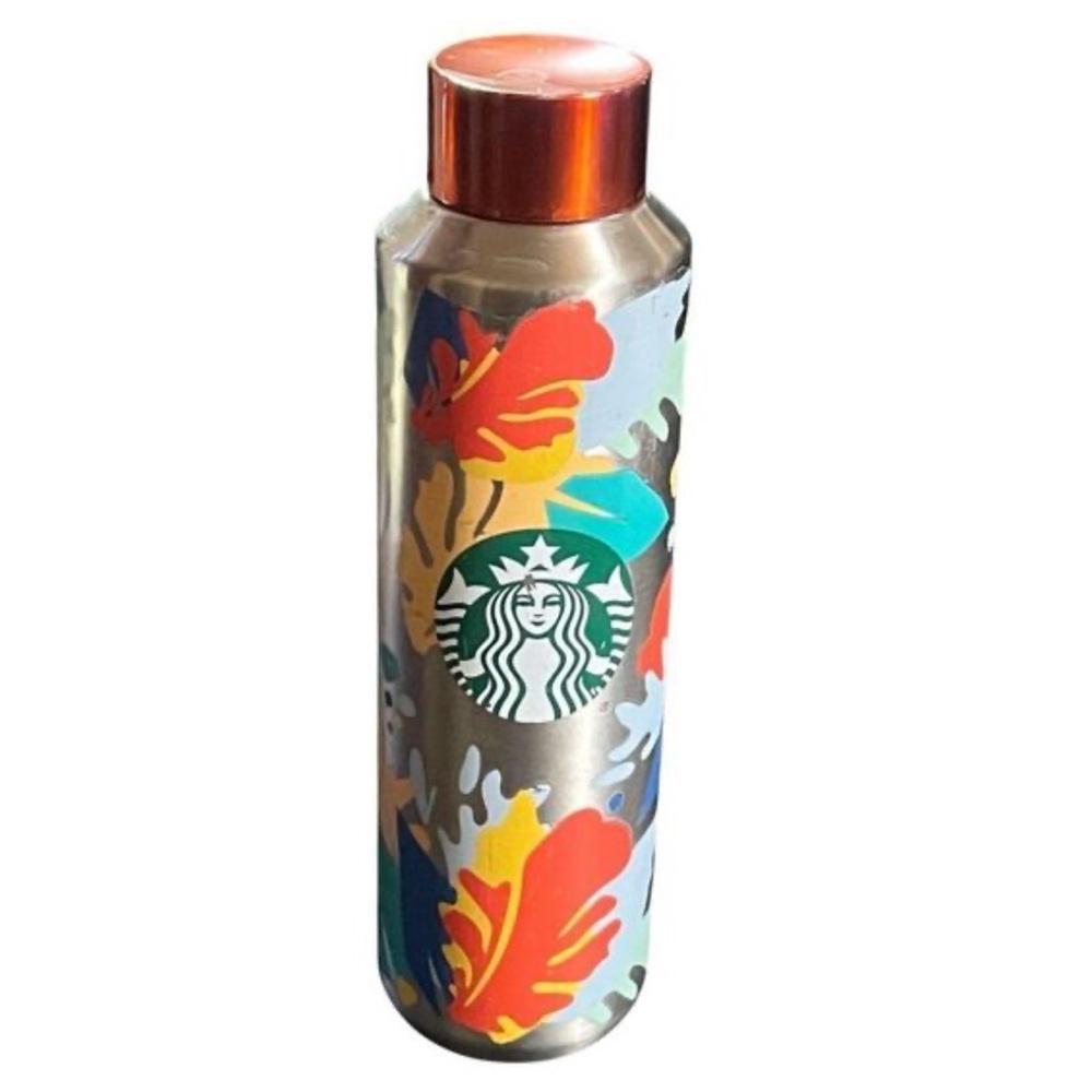 Starbucks Vibrant Multicolor Summer Vacuum Insulated Water Bottle